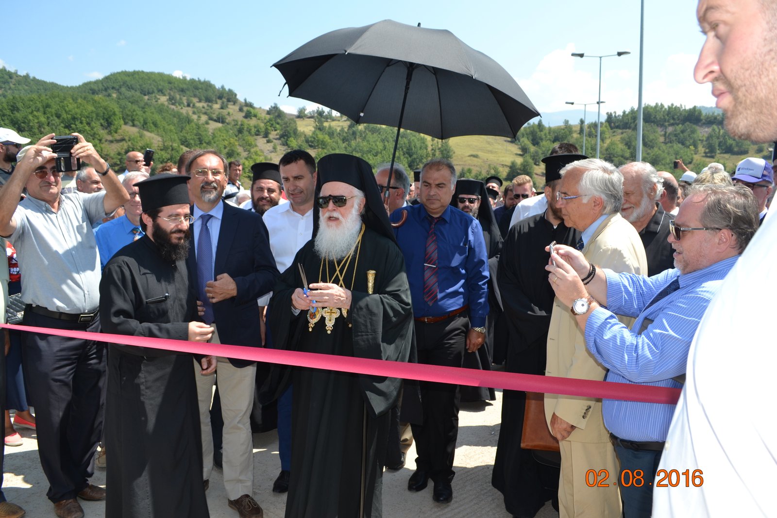 Inauguration ceremony ribbon cut