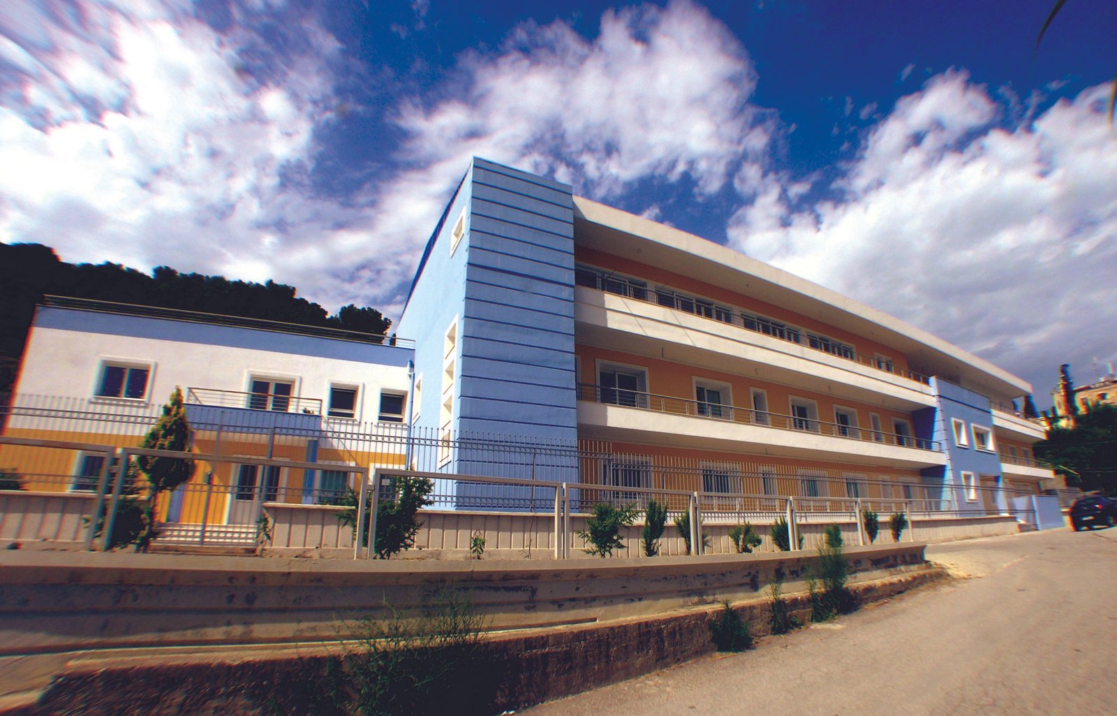 Church social contribution - school